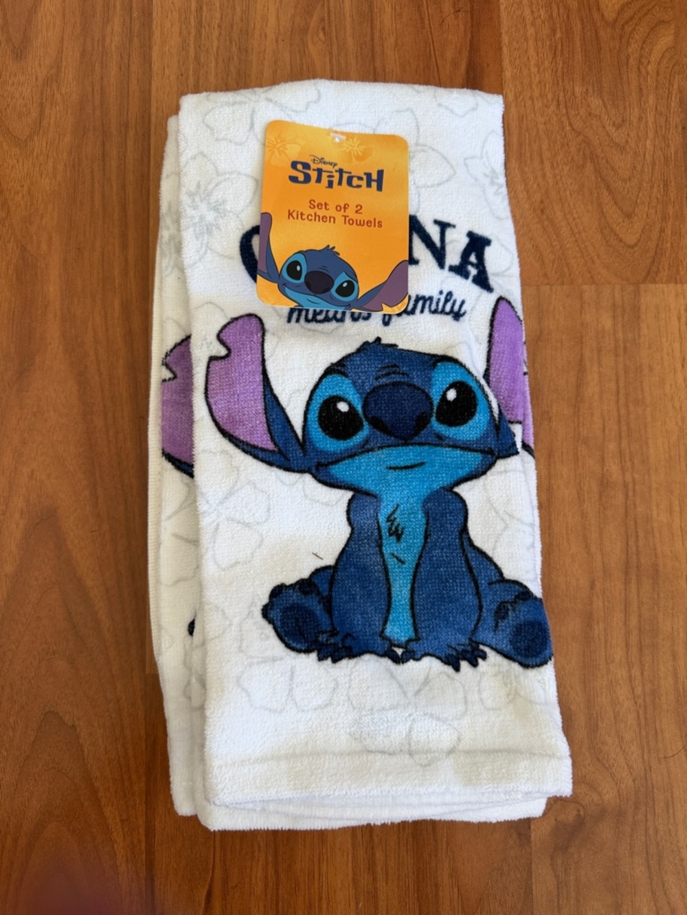 ❤️ Disney’s Lilo & Stitch Kitchen Towel Set of 2 NWT